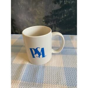 Vintage PSA Airlines Coffee Mug Pacific Southwest Airlines Catch Our Smile Logo